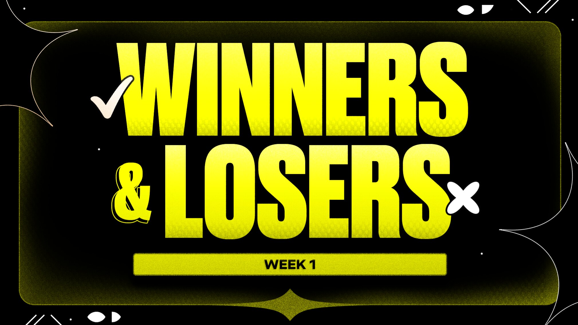2025 NFL Week 1 Winners and Losers
